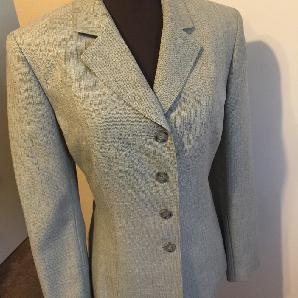 Grey suit